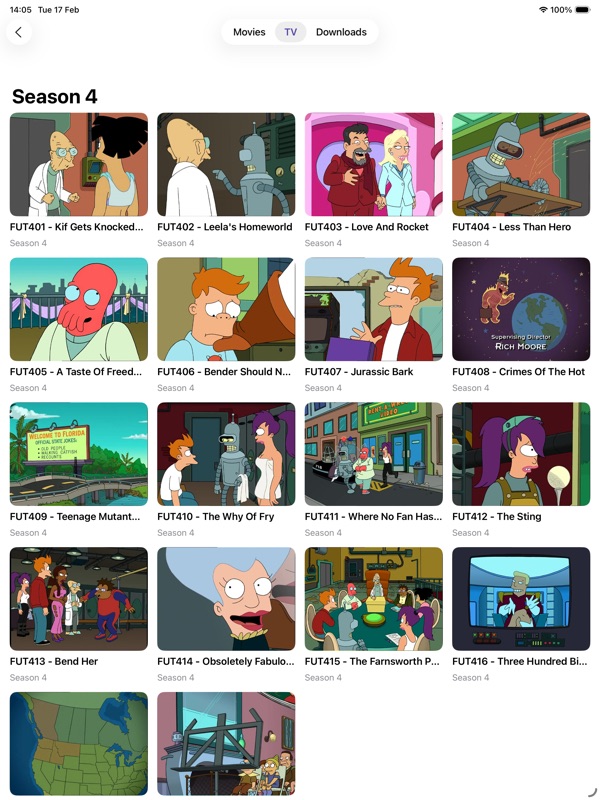 FinFlix playback view